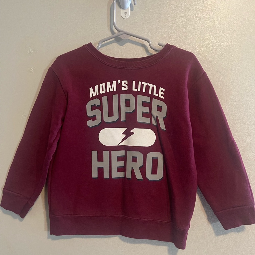 Garanimals Sweater Size4T Toddler (Super Hero